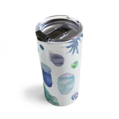 Ninola Design Blue Minimal Strokes Abstract 20 Oz Stainless Steel Travel Mug - Deny Designs -Deny Designs Shop GUEST 8a517377 90cb 4a47 b7f8 b917d87e1607