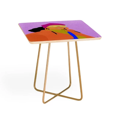 EELISE_NDRI K Thanks Square Side Table - Deny Designs 7 EELISE_NDRI K Thanks Square Side Table - Deny Designs - Image 5