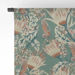 Holli Zollinger Zarah Butterfly 50" X 84" Single Panel Sheer Window Curtain - Deny Designs -Deny Designs Shop GUEST 8b167560 b6cf 4f9c 9153 67b0fc48f7b4