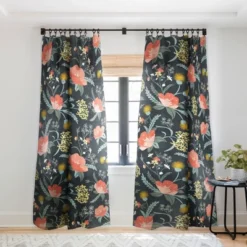 Heather Dutton Poppy Meadow Midnight Single Panel Sheer Window Curtain - Deny Designs 13 Heather Dutton Poppy Meadow Midnight Single Panel Sheer Window Curtain - Deny Designs -Deny Designs Shop GUEST 8b757cd1 6946 43bd 8e82 acc41804098b