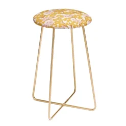 ThirtyOne Illustrations Wildflowers Counter Height Barstool - Deny Designs -Deny Designs Shop GUEST 8ba543f9 751b 4ece 91ed 721915ff4bdb