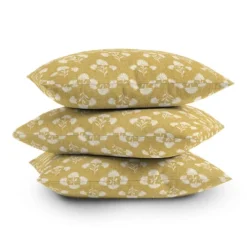 16"x16" Tanya Brown Suri Floral Square Throw Pillow Yellow - Deny Designs: Indoor Decorative Cushion, Removable Cover 7 16"x16" Tanya Brown Suri Floral Square Throw Pillow Yellow - Deny Designs: Indoor Decorative Cushion, Removable Cover -Deny Designs Shop GUEST 8c446d50 332b 46e7 ba35 7be226706f24