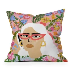 Alja Horvat Fashion Is Calling Me Outdoor Throw Pillow - Deny Designs -Deny Designs Shop GUEST 8cc4d01a 614b 4565 a95a 49fd2163b814
