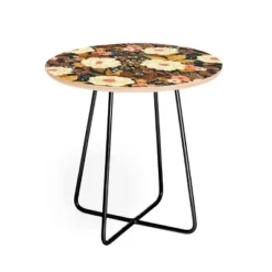 Avenie Boho Floral Autumn Side Round Table - Deny Designs -Deny Designs Shop GUEST 8d563d2a 0318 4940 9e07 62d6d263588f