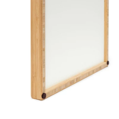 Big Nose Work Christmas Llama Bamboo Framed Wall Art - Deny Designs 4 Big Nose Work Christmas Llama Bamboo Framed Wall Art - Deny Designs - Image 2