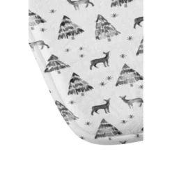Little Arrow Design Co Winter Deer Watercolor Christmas Memory Foam Bath Mat Black/White - Deny Designs -Deny Designs Shop GUEST 8e230467 f25e 4a57 8145 b07eb23339a6