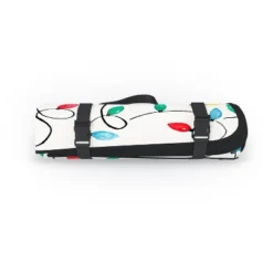 Ninola Design Christmas Lights Picnic Blanket -Deny Designs