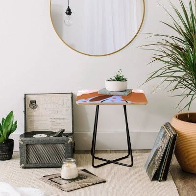 Maritza Lisa Woman Looking Back Side Table - Deny Designs 5 Maritza Lisa Woman Looking Back Side Table - Deny Designs - Image 3