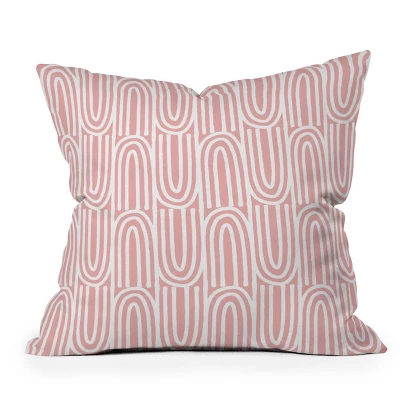 Mirimo Bows Outdoor Throw Pillow Pink/White - Deny Designs 8 Mirimo Bows Outdoor Throw Pillow Pink/White - Deny Designs - Image 6