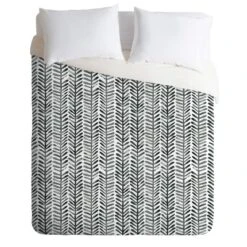 Black & White Dash And Ash Herring Duvet Cover - Deny Designs -Deny Designs Shop GUEST 8f933959 61cb 4cd9 adcc ac3f8d994644