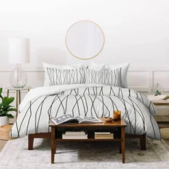 Heather Dutton Linear Cross Stone Duvet Set - Deny Designs -Deny Designs Shop GUEST 8fccef2c 54fd 4722 9b3d 7fbcdba7fe84