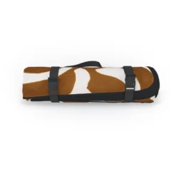 Alisa Galitsyna Linocut Plant 2 Picnic Blanket - Deny Designs