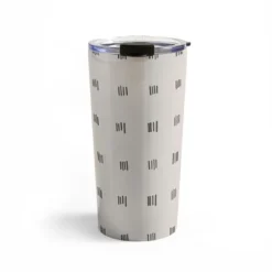 Urban Wild Studio Desert Check Small Charcoal Travel Mug 20 Oz Stainless Steel Travel Mug - Deny Designs -Deny Designs Shop GUEST 909fabea 100c 4bbe 935d 11a8e8cc9b0a
