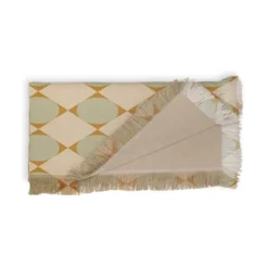 Colour Poems Retro Geometric Pattern III 56"x46" Woven Throw Blanket - Deny Designs -Deny Designs Shop GUEST 90b92b88 352b 4281 b977 80764930d763