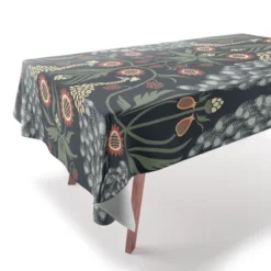 Emanuela Carratoni Peacocks And Berries Tablecloth - Deny Designs