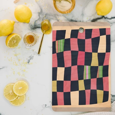Gaite Geometric Abstraction 241 Cutting Board - Rectangle 3 Gaite Geometric Abstraction 241 Cutting Board - Rectangle