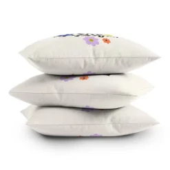 16"x16" Rhianna Marie Chan Bloom Where You Are Planted Square Throw Pillow Beige - Deny Designs -Deny Designs Shop GUEST 92e78ebc 9aa9 4c2f 87a8 5fb2f56eea28