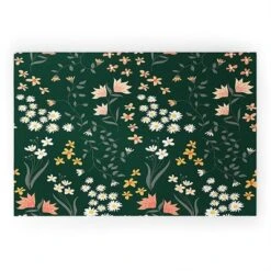 Emanuela Carratoni Meadow Flowers Theme Looped Vinyl Welcome Mat - Society6 -Deny Designs Shop GUEST 93d2ae89 46fd 4fa9 b45c 226f77dfba7c