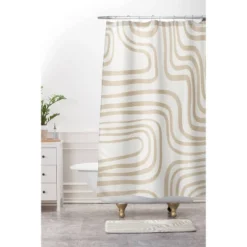 Iveta Abolina Coeur Shower Curtain Neutral - Deny Designs -Deny Designs Shop GUEST 93f7ca6c 39ef 412d b973 2a9f2e17f6be