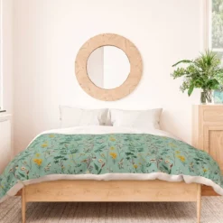 Holli Zollinger Zarah Wildflower Duvet Cover Set Green - Deny Designs -Deny Designs Shop GUEST 9457bada 5653 4631 aebc a5ced0c9f36f