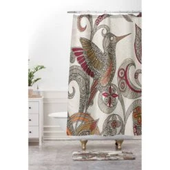 Flying Bird Shower Curtain Beige/Red - Deny Designs 7 Flying Bird Shower Curtain Beige/Red - Deny Designs -Deny Designs Shop GUEST 946d8a77 2c13 4bbc b738 6c0e9b53b238