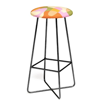Sundry Society Bright Color Block Shapes Barstool - Deny Designs 4 Sundry Society Bright Color Block Shapes Barstool - Deny Designs - Image 2