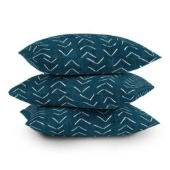16"x16" Becky Bailey Mud Cloth Big Arrows Square Throw Pillow Teal - Deny Designs -Deny Designs Shop GUEST 94f69692 3bd5 4885 8983 11ab50aa11da