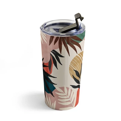 Marta Barragan Camarasa Modern Tropical Sunrise G Travel Mug 20 Oz Stainless Steel Travel Mug - Deny Designs 3 Marta Barragan Camarasa Modern Tropical Sunrise G Travel Mug 20 Oz Stainless Steel Travel Mug - Deny Designs