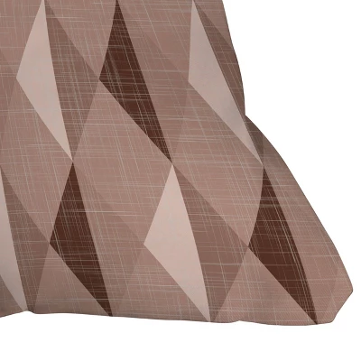 16"x16" Deny Designs Mirimo Diamond Patchouli Square Outdoor Throw Pillow Beige 3 16"x16" Deny Designs Mirimo Diamond Patchouli Square Outdoor Throw Pillow Beige