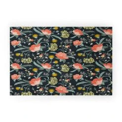 Heather Dutton Poppy Meadow Midnight Looped Vinyl Welcome Mat - Society6 12 Heather Dutton Poppy Meadow Midnight Looped Vinyl Welcome Mat - Society6 -Deny Designs Shop GUEST 965550de 0e02 4a5d a971 2ead8b2823c3