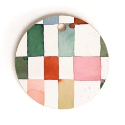 Ninola Design Watercolor Checker Yuletide Cutting Board - Deny Designs -Deny Designs Shop GUEST 9697698d f19f 4ae9 99c5 342182deaa03