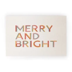 Rachel Szo Merry And Bright Light Looped Vinyl Welcome Mat - Society6 -Deny Designs Shop GUEST 9728f583 7f29 42d9 a4e0 fa2a950bdd24