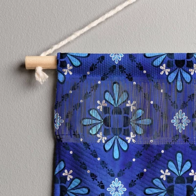 22" X 16" Small Schatzi Boho Tile Fiber Wall Hanging - Deny Designs 4 22" X 16" Small Schatzi Boho Tile Fiber Wall Hanging - Deny Designs - Image 2