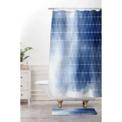 Emanuela Carratoni Thunderstorm Memory Foam Bath Mat Blue - Deny Designs -Deny Designs Shop GUEST 995495f1 3e8d 49fd b1eb 9107c1b8ead4