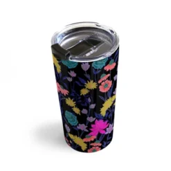 Schatzi Brown Heidi Garden Midnight 20 Oz Stainless Steel Travel Mug - Deny Designs -Deny Designs Shop GUEST 9979a5d1 72c9 4cc5 8c19 5dbb191f26ab