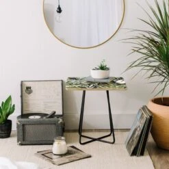 Marta Barragan Camarasa Dark Watercolor Jungle Side Table Black - Deny Designs 7 Marta Barragan Camarasa Dark Watercolor Jungle Side Table Black - Deny Designs -Deny Designs Shop GUEST 9981f474 382e 49e6 8e48 c52f03a3bd85