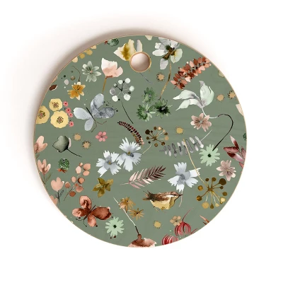 Ninola Design Wild Nature Countryside Green Cutting Board - Deny Designs 6 Ninola Design Wild Nature Countryside Green Cutting Board - Deny Designs - Image 4