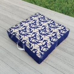 Hello Twiggs Spring Swallows Outdoor Floor Cushion - Deny Designs