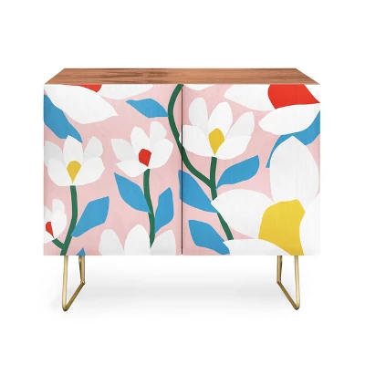 Maritza Lisa White Springs Florals Credenza - Deny Designs 8 Maritza Lisa White Springs Florals Credenza - Deny Designs - Image 6