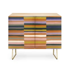 Gigi Rosado Brown Striped Pattern Credenza - Deny Designs -Deny Designs Shop GUEST 9c024cb4 2913 4808 b14d 18d35daea371