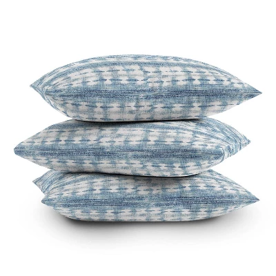 16"x16" Alison Janssen Rustic Square Throw Pillow Indigo - Deny Designs 4 16"x16" Alison Janssen Rustic Square Throw Pillow Indigo - Deny Designs - Image 2