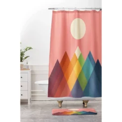 Deny Designs Andy Westface Rainbow Peak Memory Foam Machine Washable Kids' Bath Mat -Deny Designs Shop GUEST 9d24e32c 8e95 4e6a b53e 6af90539c834