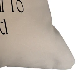 Mambo Art Studio Be The Energy You Want To Attract Outdoor Throw Pillow - Deny Designs