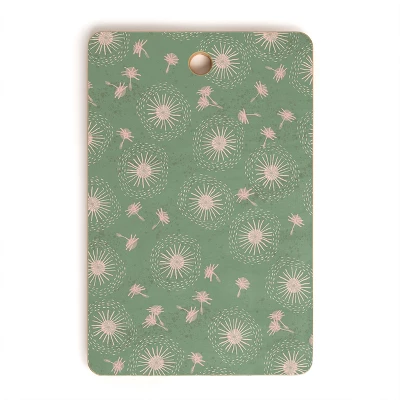 H Miller Ink Illustration Make A Wish Dandelion Pattern Cutting Board - Rectangle 5 H Miller Ink Illustration Make A Wish Dandelion Pattern Cutting Board - Rectangle - Image 3