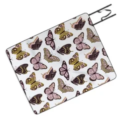 Jessica Molina Texas Butterflies Blush And Gold Picnic Blanket - Deny Designs -Deny Designs Shop GUEST a1044a66 fafa 4b84 9919 5c98891b3d10