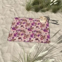 Schatzi Brown Free Spirit Butterfly Ivory Picnic Blanket - Deny Designs