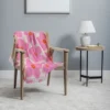 Daily Regina Designs Abstract Retro Flower Pink Woven Throw Blanket - Deny Designs -Deny Designs Shop GUEST a1d5d593 b806 4a1c 8734 b208c7088062