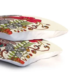 Valentina Ramos Harmonia Floral Pillow Sham (Standard) Red 1 Pc - Deny Designs -Deny Designs Shop GUEST a2d6cf98 8f21 44bd b107 a36b950ea1be