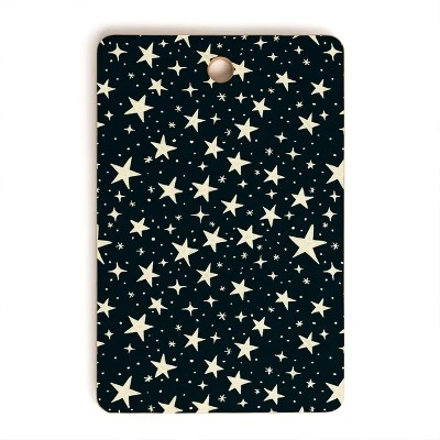 Avenie Black And White Stars Cutting Board - Deny Designs 6 Avenie Black And White Stars Cutting Board - Deny Designs - Image 4