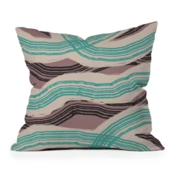 Little Dean Stripe Outdoor Throw Pillow Muted Pink/Green/Purple - Deny Designs -Deny Designs Shop GUEST a3e46b41 d471 41f3 8680 7a0392de1ae8